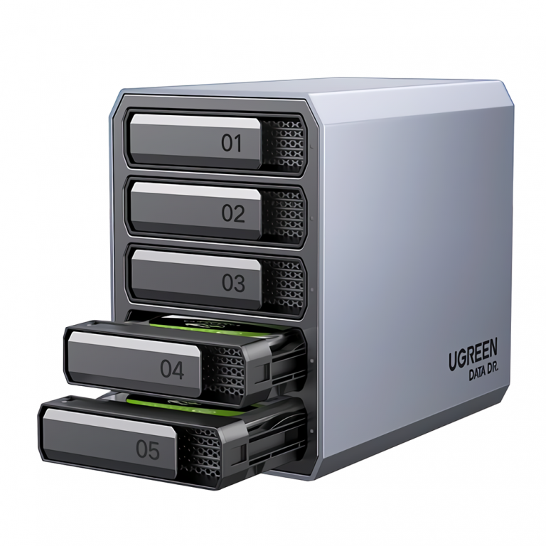 UGREEN 5 bays Hard Drive Docking Station 2 5 3 5 SATA HDD SSD 